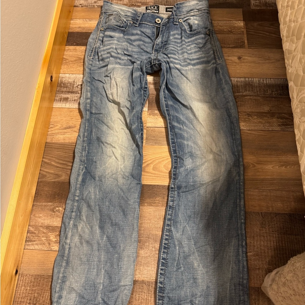 Buckle Men's Light Blue Relaxed Jeans